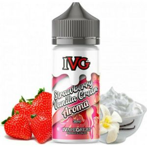 IVG Flavor Shot Strawberry Vanilla Cream 36ml/120ml