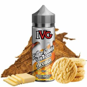 IVG Flavor Shot Butter Cookie Tobacco 36ml/120ml