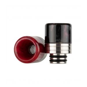 510 Drip Tip SL304 SS&Epoxy With AntiSpit Red
