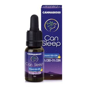 Cannaboss Can Sleep Oil 5% CBD + 5% CBN 10ml