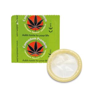 Cannabis Condom (Προφυλακτικό) - 1τμχ