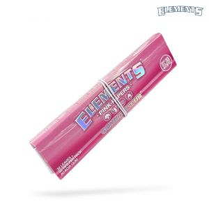 ELEMENTS Pink King Size Slim Papers + Tips 