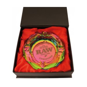 RAW Crystal Ashtray Rainbow - Τασάκι Raw Κρυστάλλινο