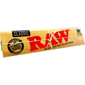 RAW Χαρτάκια Classic - Ακατέργαστο - King Size Slim