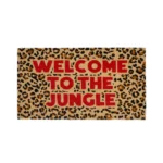 Doormat WELCOME TO THE JUNGLE