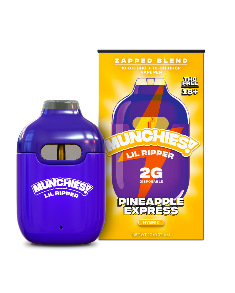 0dce601f5e496825b27e7c53e3c6312f-munchies-euproducts-lilripper-pineappleexpress LIL RIPPER 2G VAPE PINEAPPLE EXPRESS - MUNCHIES! - Image 1