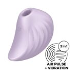 Clitoris Sucker Pearl Driver Violet - SATISFYER