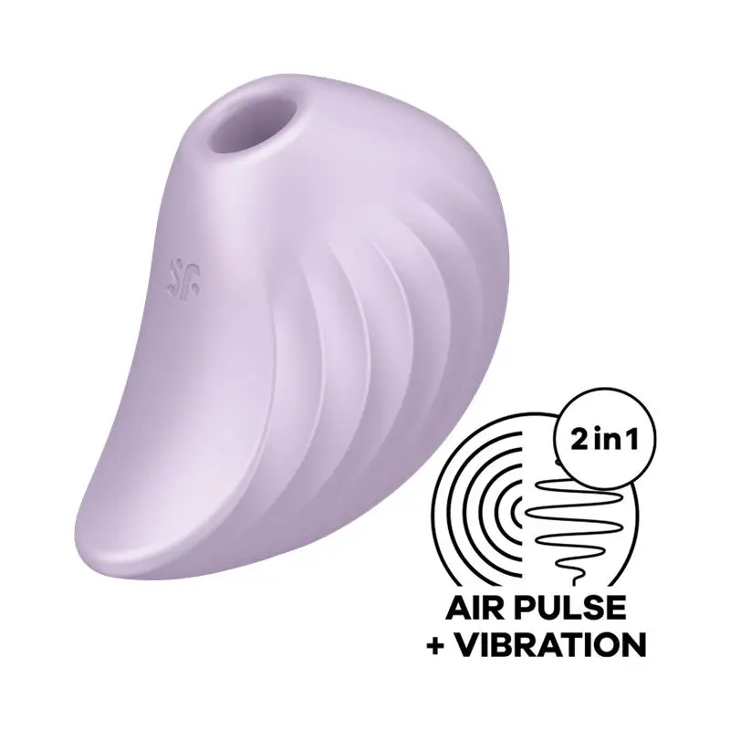 1-clitoris-sucker-pearl-driver-violet Clitoris Sucker Pearl Driver Violet - SATISFYER - Image 1