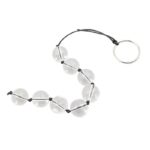 BDSM LINE Glass Anal Beads Size Small - LATETOBED