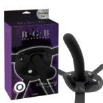 CHISA Strap-On with Dildo Raw Recruit Size M Black