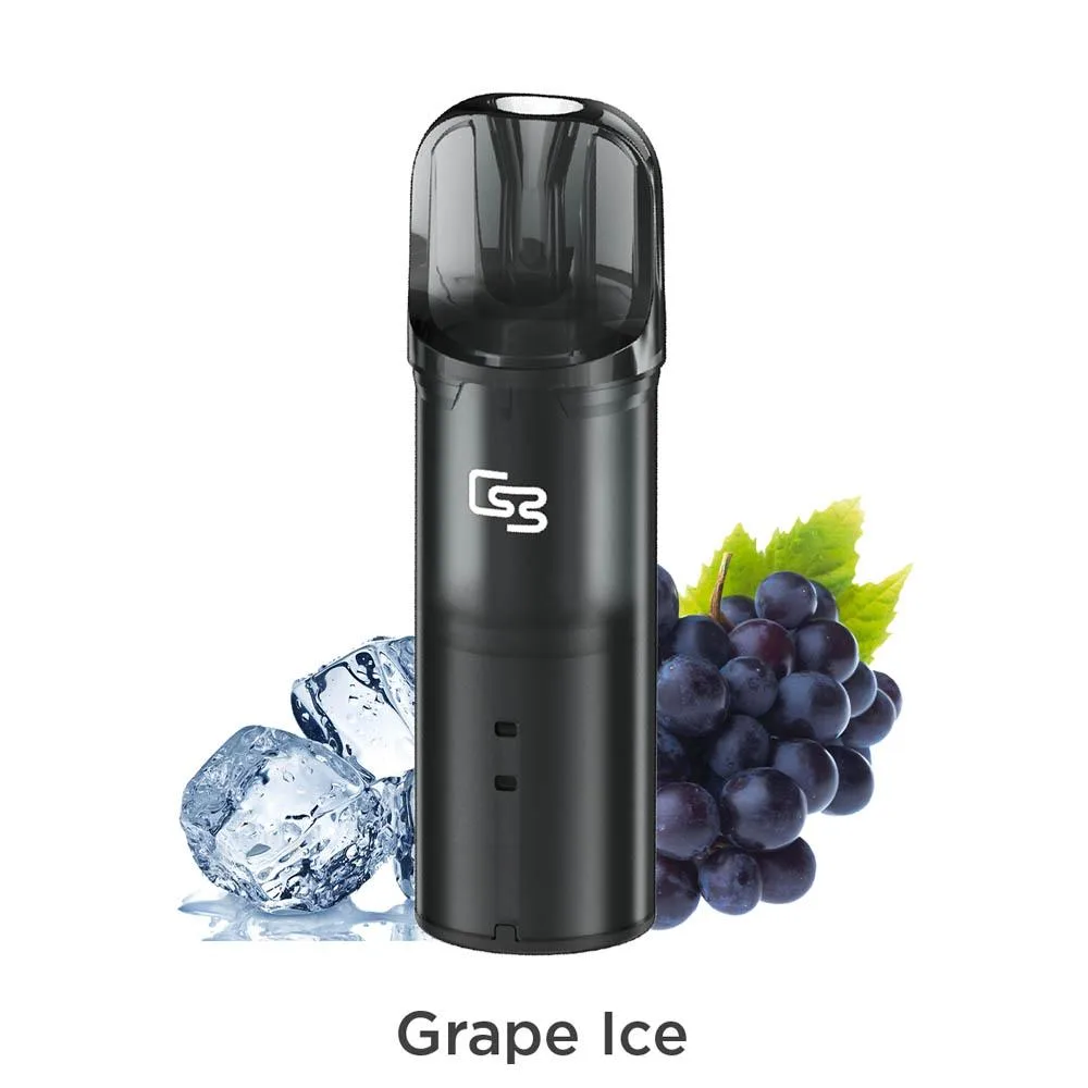 15141 Grape Ice Geek Bar Elite 20mg 2ml Prefilled Pods 2τεμ - Image 2