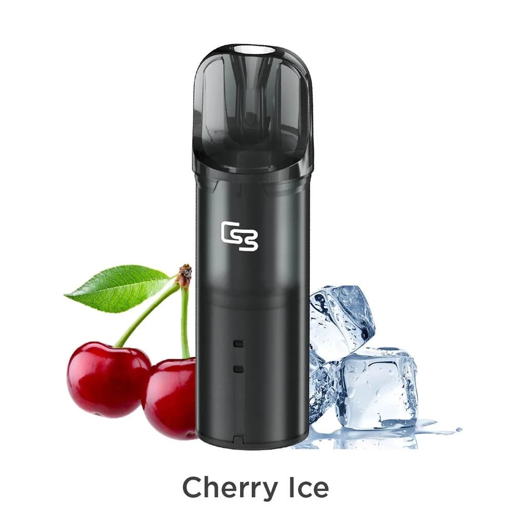 15144 Cherry Ice Geek Bar Elite 20mg 2ml Prefilled Pod 2τεμ - Image 2
