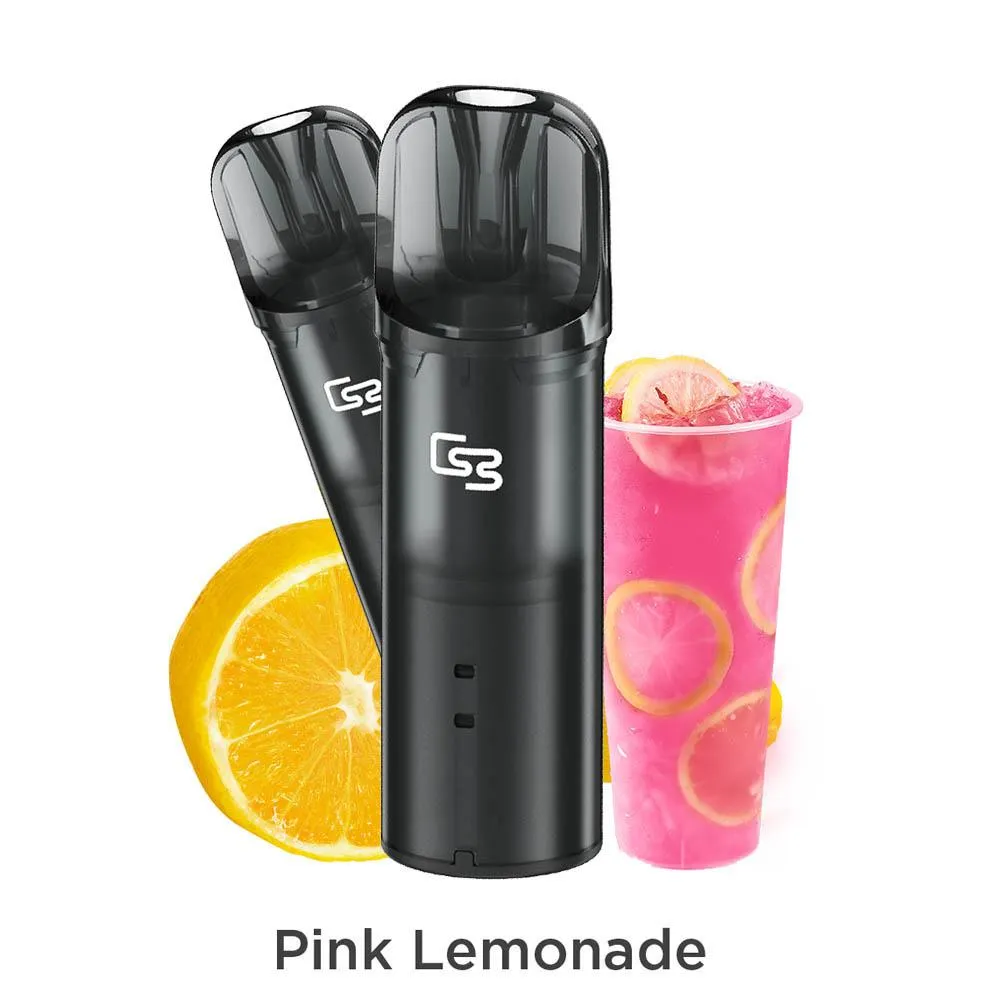 15152 Pink Lemonade Geek Bar Elite 20mg 2ml Prefilled Pod 2τεμ - Image 1