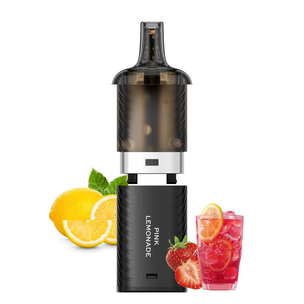15283-oduct-nameeparatorhop-name Vozol Vista Plug 20mg 2ml Prefilled Δεξαμενή + 10ml e liquid Pink Lemonade - Image 1