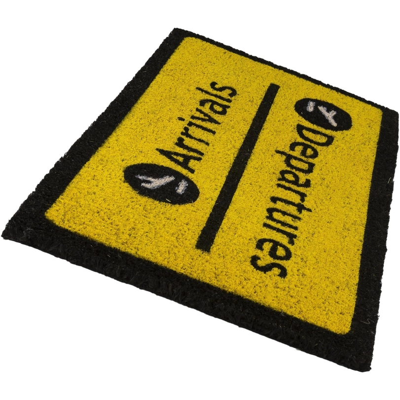 1cc2803b513349180ab2f449dd39610464a44cf22ececfca31b3f579e23911c4 Arrivals / Departures Doormat - Image 3
