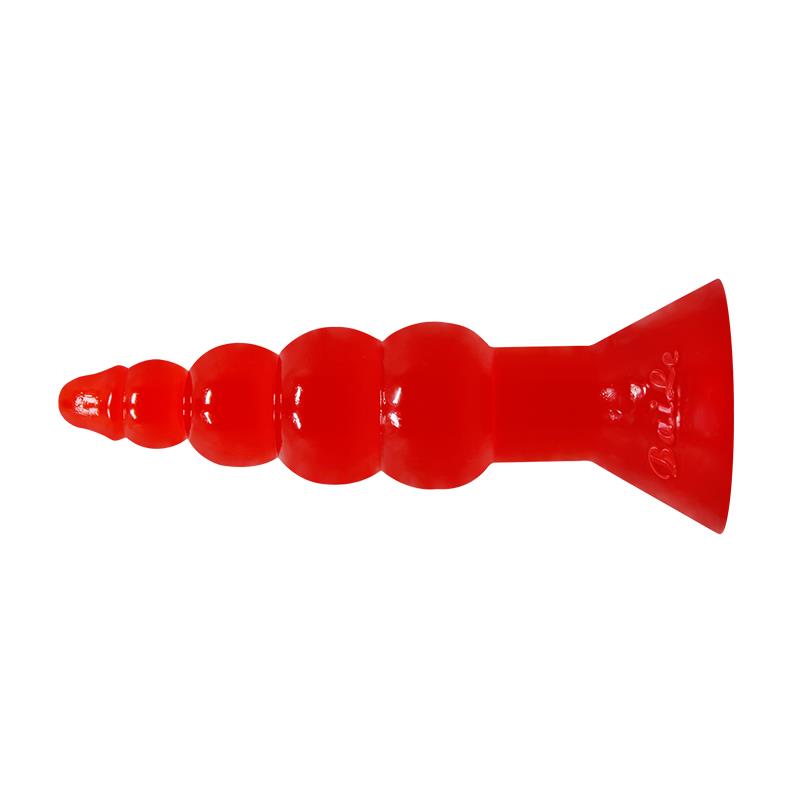 2-baile-bulbous-shaped-butt-plug-orange Baile Bulbous Shaped Butt Plug Orange - Image 2