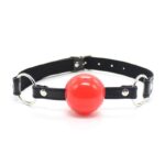 BDSM LINE Ball Gag Black/Red - LATETOBED - Image 2