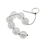 BDSM LINE Glass Anal Beads Size Small - LATETOBED - Image 2