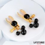 BDSM LINE Nipple Clamps With Bell - LATETOBED - Image 2