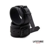 BDSM LINE Solid black wrist - LATETOBED - Image 2