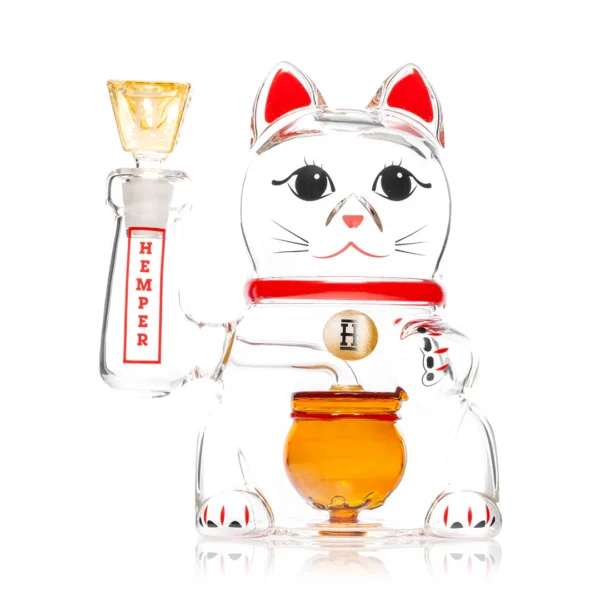 HEMPER Lucky Cat XL Bong 7″ - Image 2