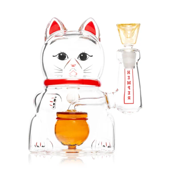 HEMPER Lucky Cat XL Bong 7″ - Image 5