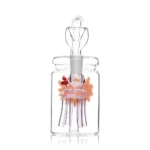 HEMPER Jelly Fish Jar Bong 7'' Pink - Image 2