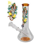 Hanuman Beaker Bong - BLACK LEAF