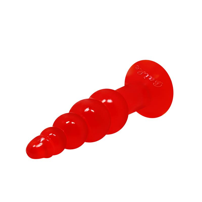 3-baile-bulbous-shaped-butt-plug-orange Baile Bulbous Shaped Butt Plug Orange - Image 3