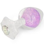 Gemoria Silicone Butt Plug with Crystal Sphere - LOVETOY - Image 3