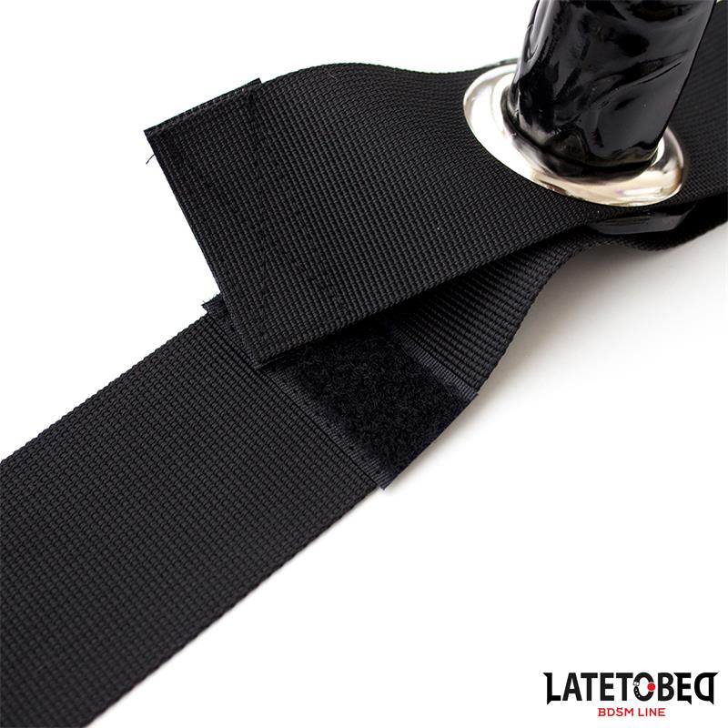 3-little-penis-adjustable-leg-black BDSM LINE Little Penis Adjustable Leg Black - LATETOBED - Image 3