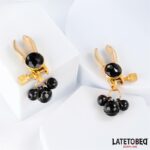 BDSM LINE Nipple Clamps With Bell - LATETOBED - Image 3