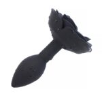 Silicone Butt Plug Black - Image 3