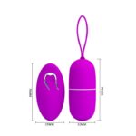 Vibrating Egg Arvin Purple - PRETTYLOVE - Image 3