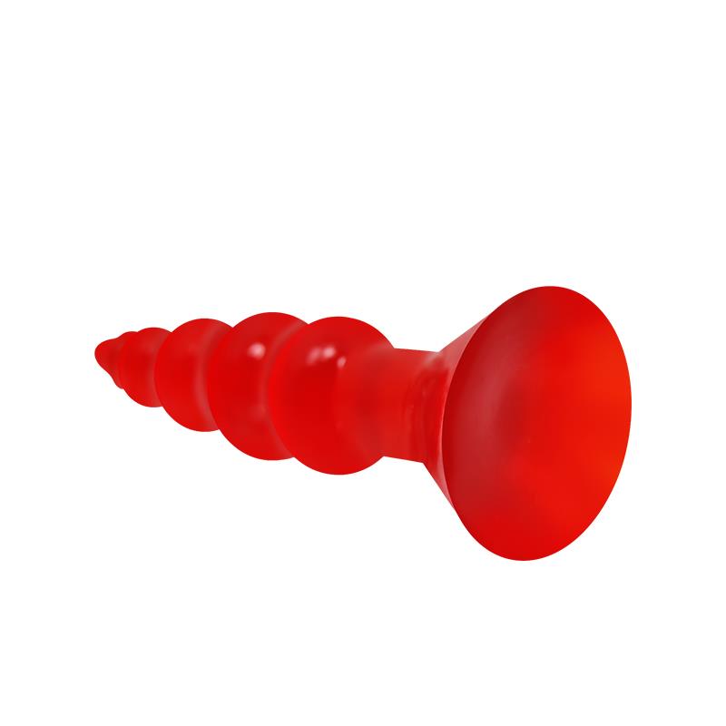 4-baile-bulbous-shaped-butt-plug-orange Baile Bulbous Shaped Butt Plug Orange - Image 4