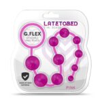 G.Flex Bendable Thai Anal Beads Pink - LATETOBED - Image 4