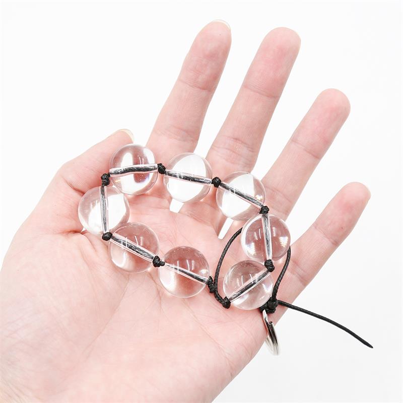 4-glass-anal-beads-4-sizes BDSM LINE Glass Anal Beads Size Small - LATETOBED - Image 4