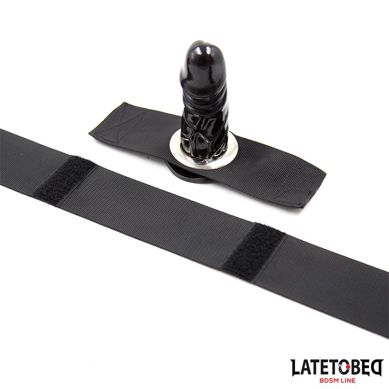 4-little-penis-adjustable-leg-black BDSM LINE Little Penis Adjustable Leg Black - LATETOBED - Image 4