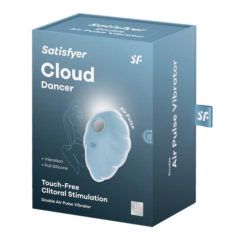 5-cloud-dancer-clit-sucker-and-vibe-blue Cloud Dancer Clit Sucker and Vibe Blue - SATISFYER - Image 5