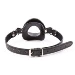 BDSM LINE Gag Ball Mouth Shaped Black - LATETOBED - Image 5