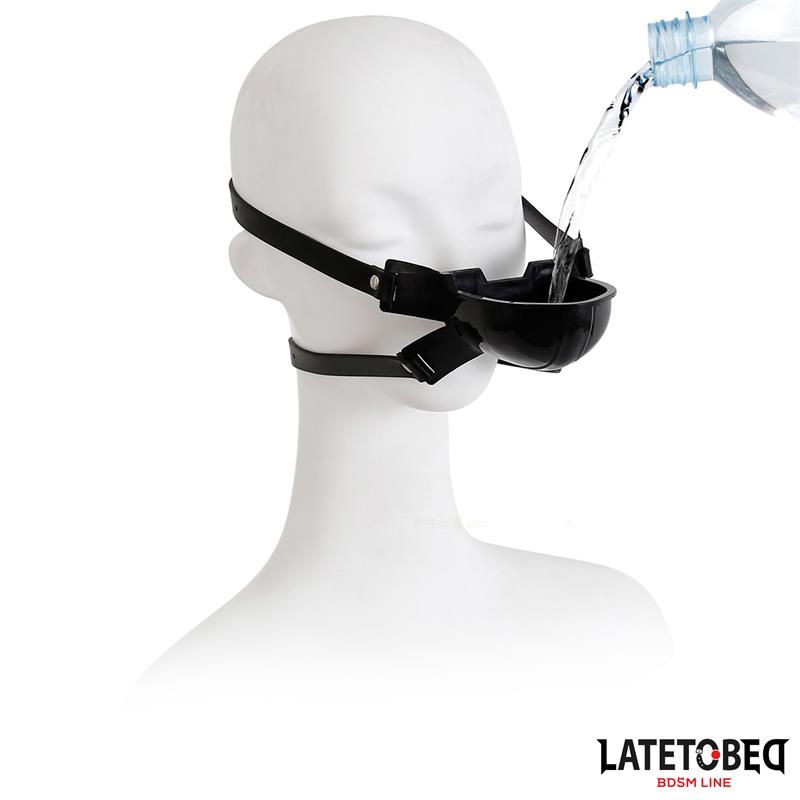5-gag-with-drinker BDSM LINE Gag with Drinker - LATETOBED - Image 5