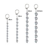 BDSM LINE Glass Anal Beads Size Small - LATETOBED - Image 5