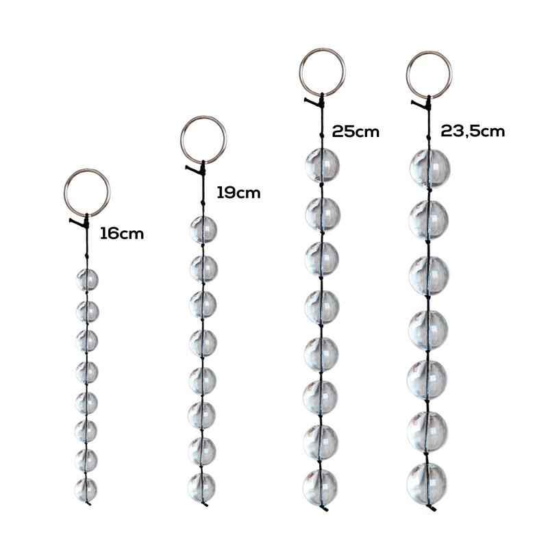 5-glass-anal-beads-4-sizes BDSM LINE Glass Anal Beads Size Small - LATETOBED - Image 5