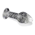 SHINING LINE Glow in the Dark Glass Butt Plug - INTOYOU - Image 5