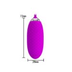 Vibrating Egg Joanna USB Purple - PRETTYLOVE - Image 5