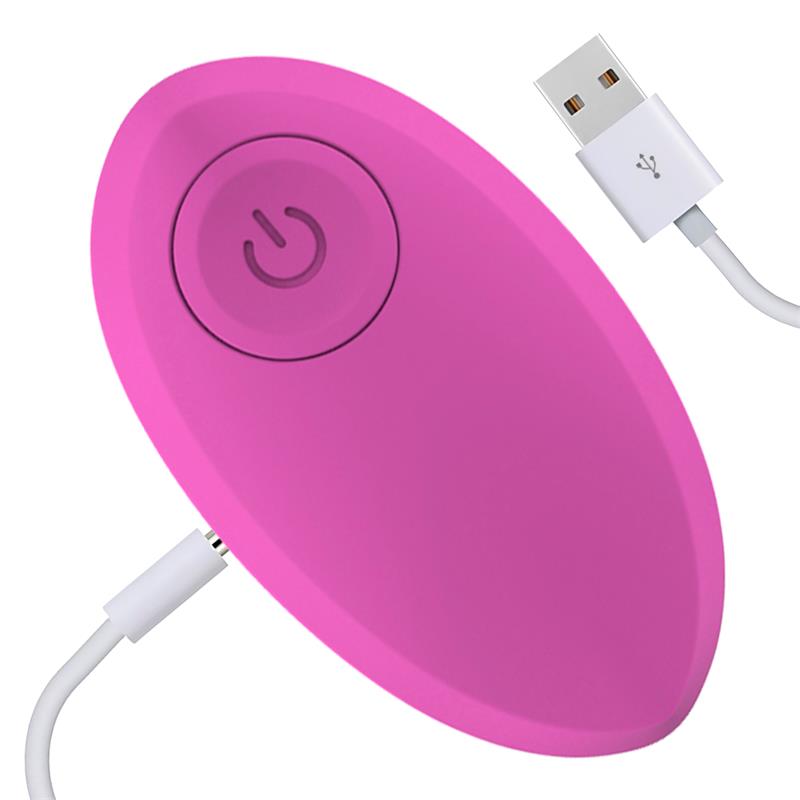 5-vibrating-egg-with-remote-control-odise-usb-silicone-pink Vibrating Egg with Remote Control Odise USB Silicone Pink - INTOYOU - Image 5