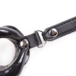 BDSM LINE Gag Ball Mouth Shaped Black - LATETOBED - Image 6