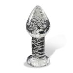SHINING LINE Glow in the Dark Glass Butt Plug - INTOYOU - Image 6
