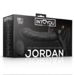 BDSM LINE Jordan Strap-on with Double Vibrating Dildo and Remote - INTOYOU - Image 7