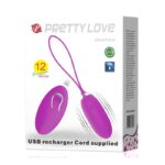 Vibrating Egg Joanna USB Purple - PRETTYLOVE - Image 8